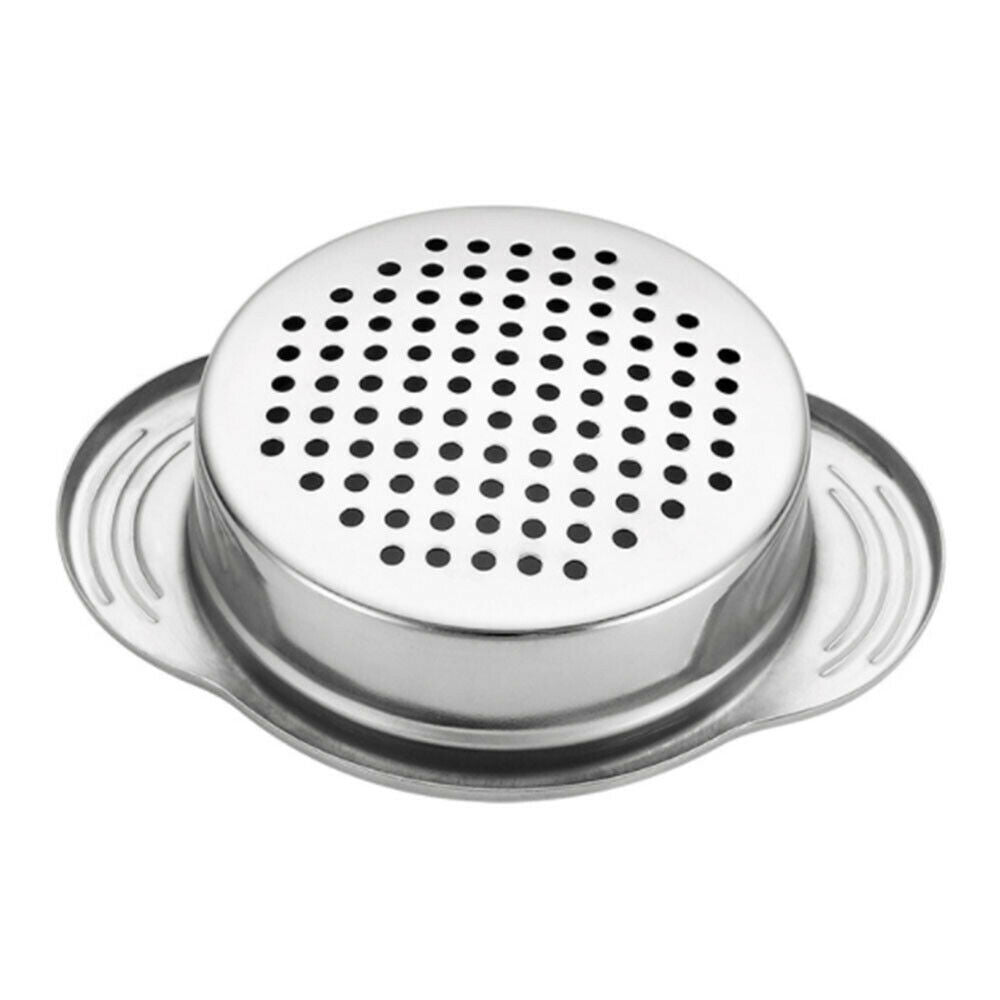 Stainless Steel Food Can Strainer Sieve Lid Oil Drainer Remover  Kichen Drainer