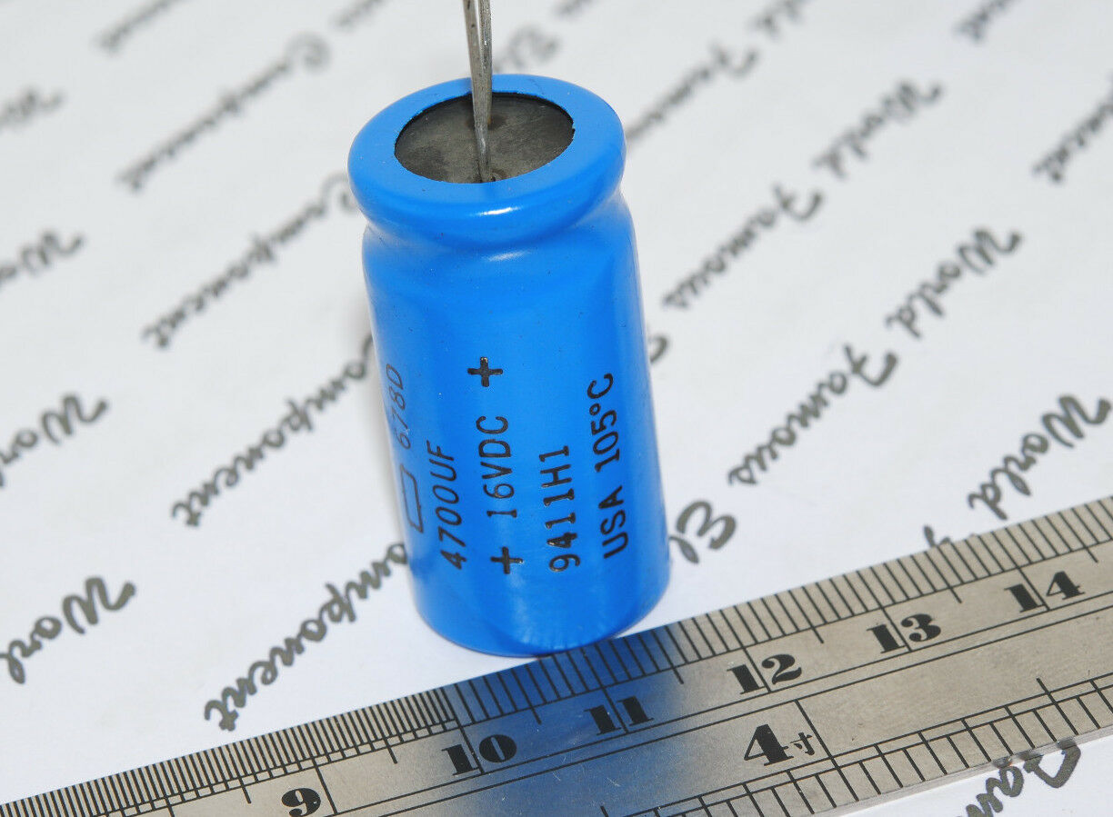1pcs-NIPPON 4700uF (4700µF) 16V 678D Radial Electrolytic Capacitor