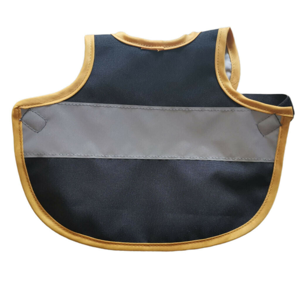 2 PCS Reflective Vest Chicken Poultry Saddle, Made of Polyester Material,
