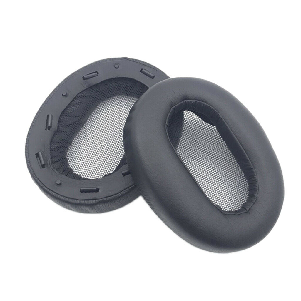 2pcs Replacement Headphone Earpads Cushion Ear Pads Black for   MDR-1AM2