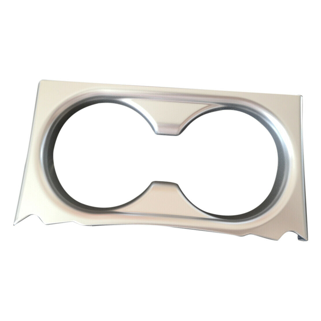 Chrome ABS Cup Holder Cover Trim Fit for Mazda CX-5 KF 17-21