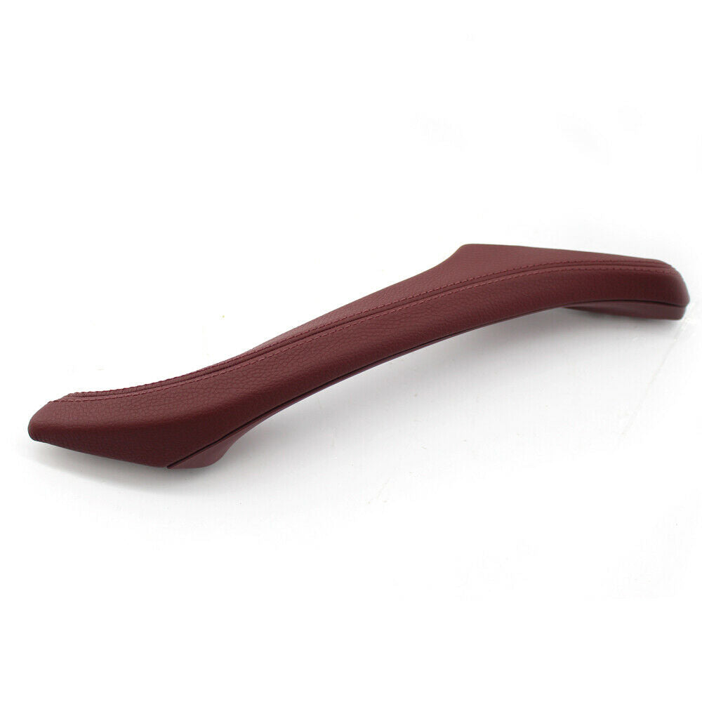 Brown Right+Left Car Inner Door Panel Handle Pull Trim Cover For BMW F10 F11 F18