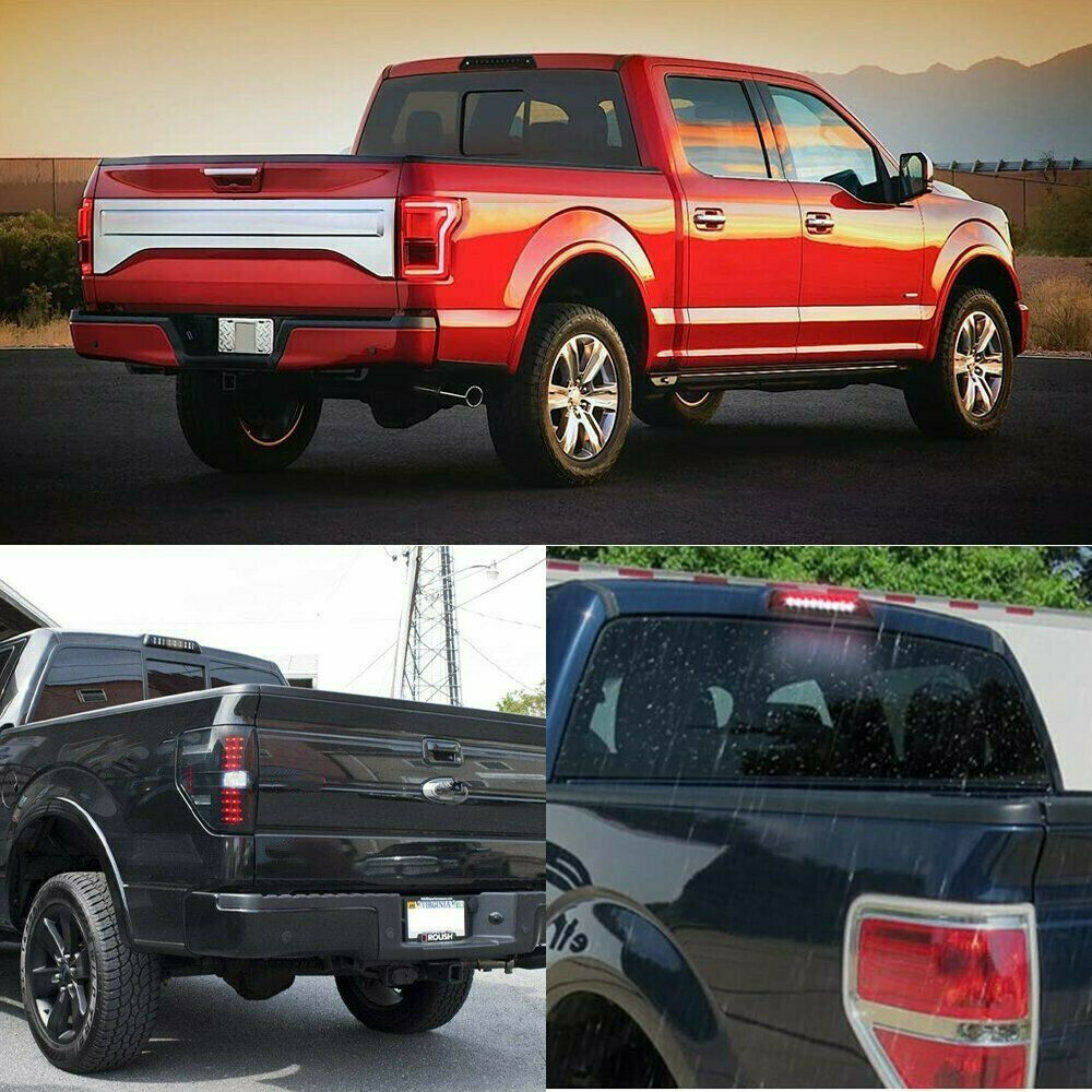Third Brake Light LED Smoke Rear Reverse Cargo Lamp For 2009-2014 Ford F-150