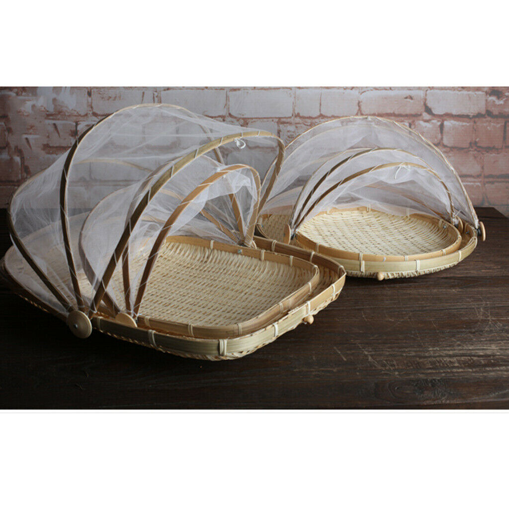 Fruit Basket Countertop Fruit Vegetable Organizer Food Storage Picnic Food Tray
