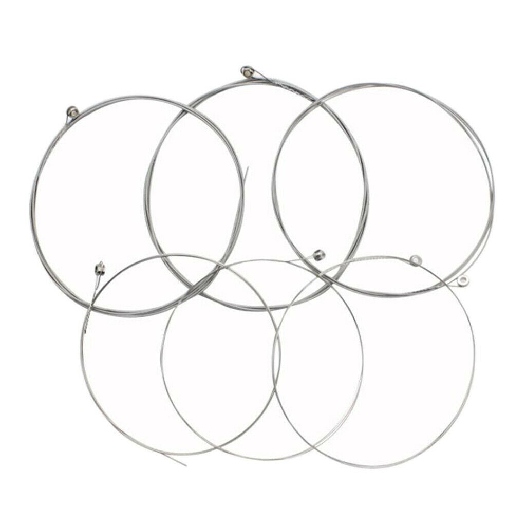 1st-6th Full Size Set Guitar Strings Nickel Plated End Ball Round