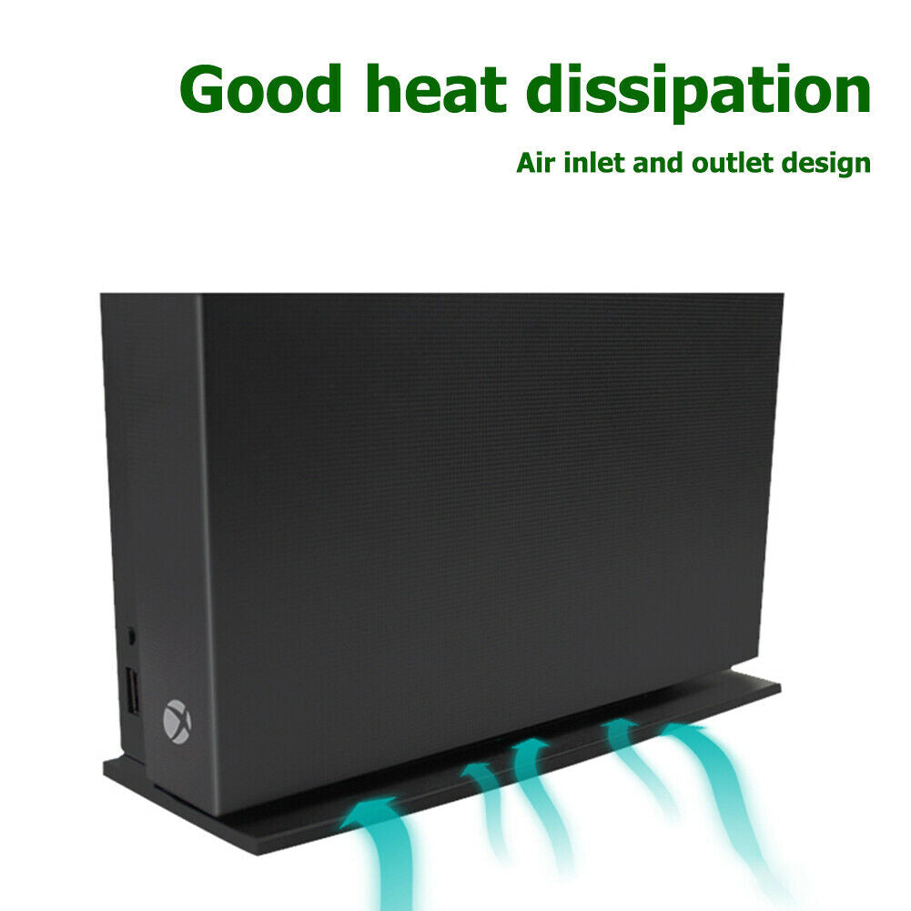 Vertical Bracket Cooling Stand for Xbox One X Scorpio Game Console Holder @