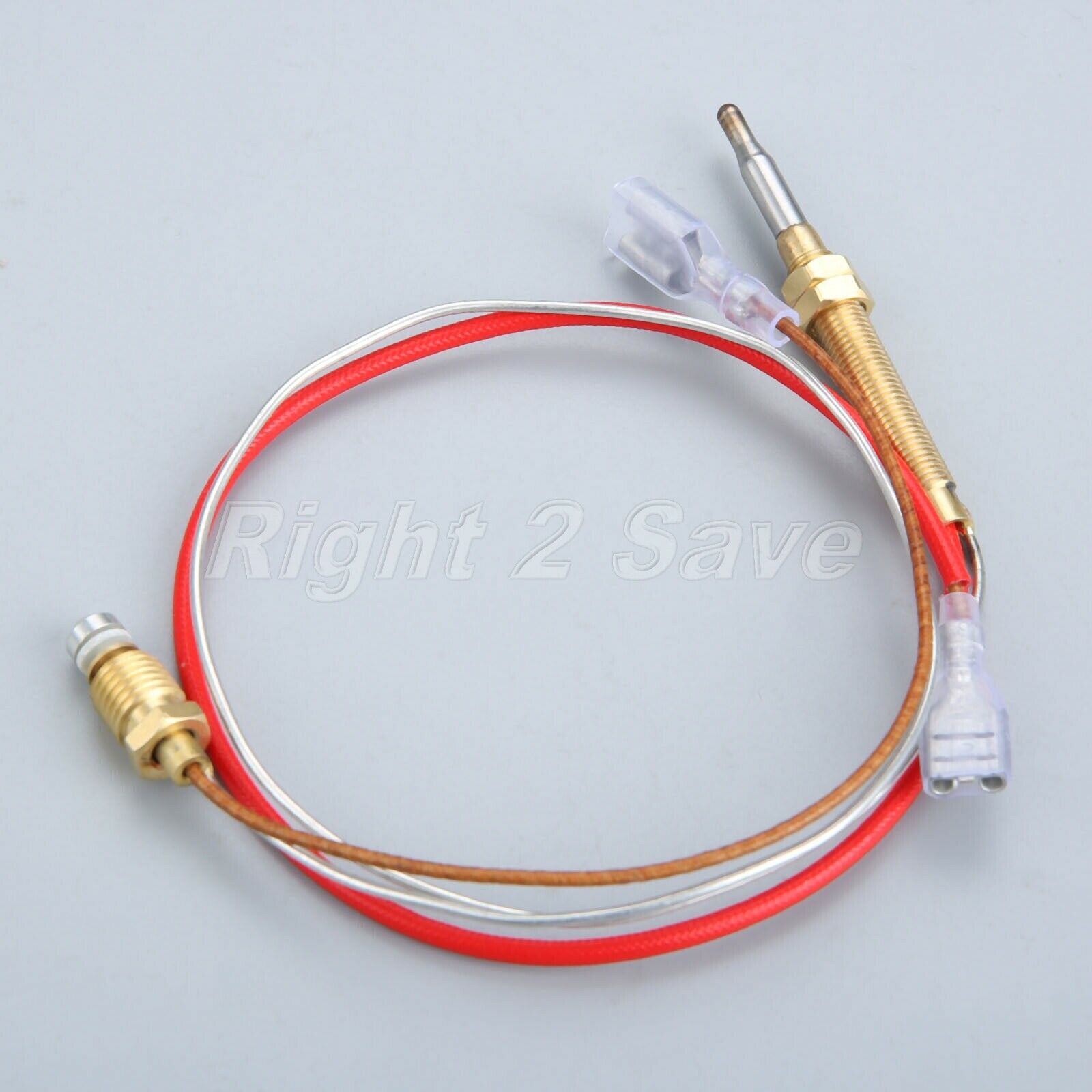 Universal Thermocouple 410mm Long 2 Nuts M8 End Connection For Gas Patio Heater