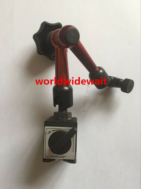 New Portable Dial Indicator On/Off Universal Magnetic Lever Base Stand