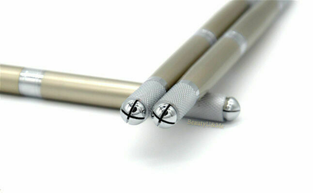 1pc Manual Microblading Permanent Makeup Tattoo Eyebrow 3 In 1 Tattoo Pen