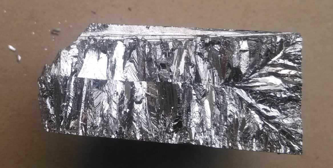 500g Bismuth metal ingot High Purity 99.99% for making Bismuth Crystals