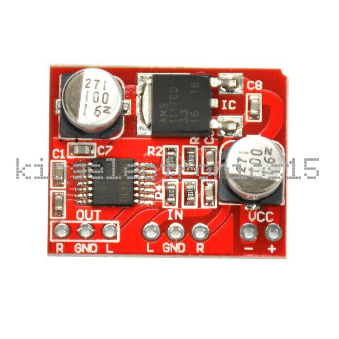MAX4410 HIFI Headphone Amplification Audio Board Audio Preamplifier Board NEW
