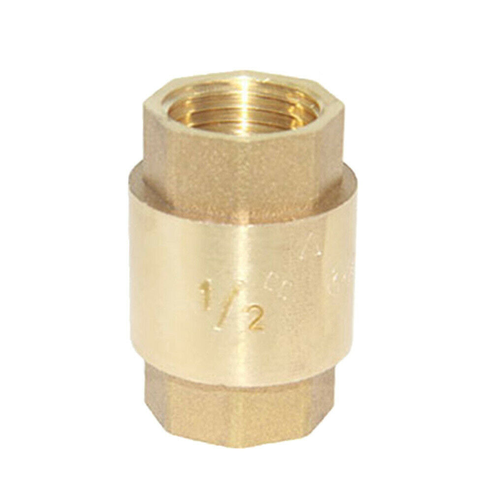 1/2 "Vertical Thread Check Valve Spring High Pressure Internal Valve