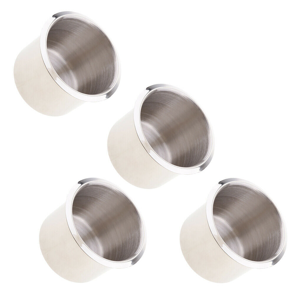 4x Universal Cup Drink Holder for Boat RV Car Truck Camper Trailer 68x55mm