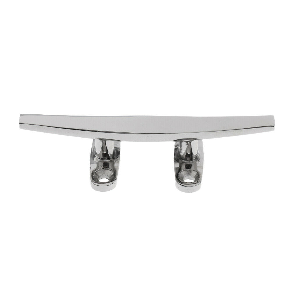 2 Packs 5 Inch Marine 316 Stainless Steel Hollow Base Boat Cleat / Yacht Bollard