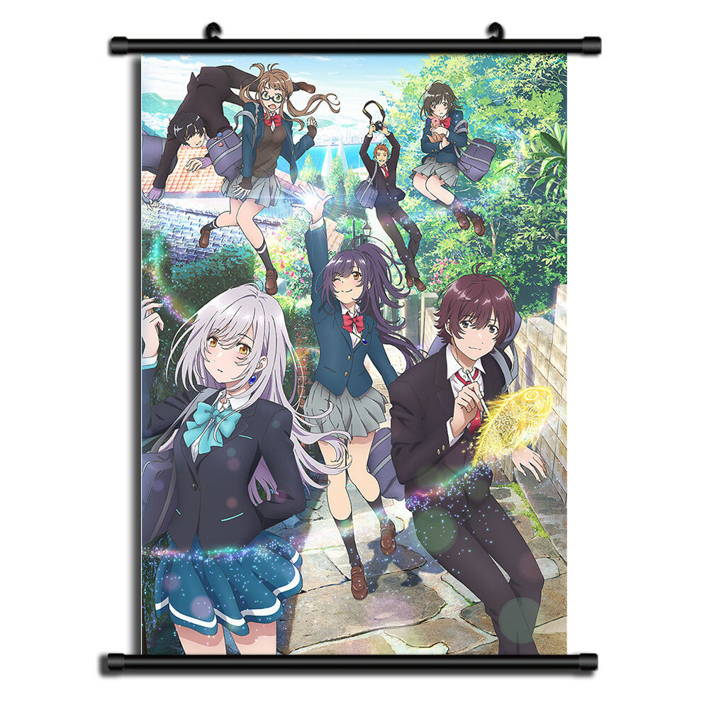 Irozuku Sekai no Ashita kara Anime Wall Art Home Decoration Scroll Poster