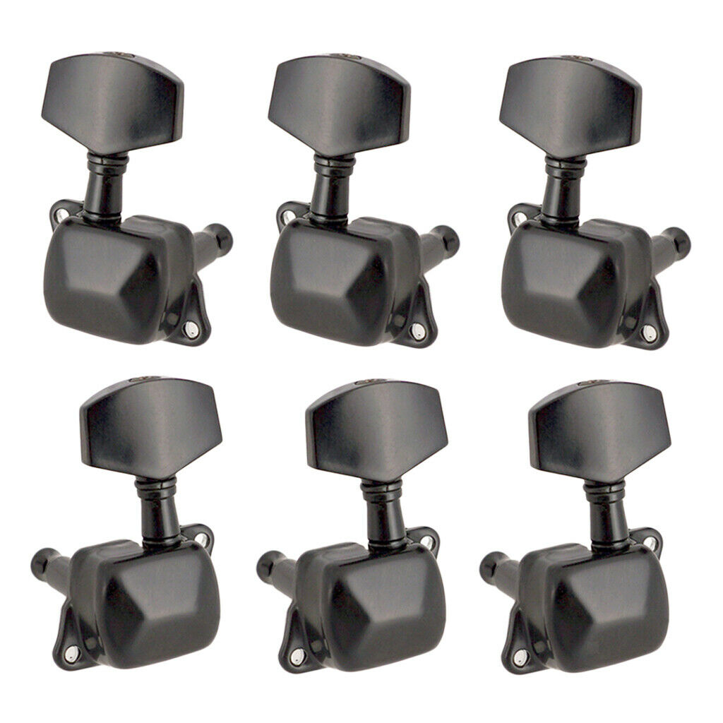 Mechanical Keys Machine Pegs Tuners Heads Pegs 3R3L Retro for Guitar
