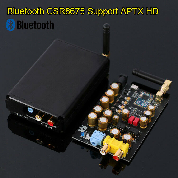 Wireless Audio HIFI PCM5102DAC CSR8675 Bluetooth 5.0 Receiver Decoder APTX HD
