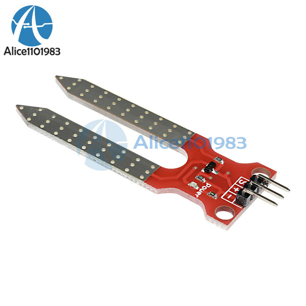 2PCS Soil Humidity Sensor Module Hygrometer Detection Module for Arduino 3.3V/5V