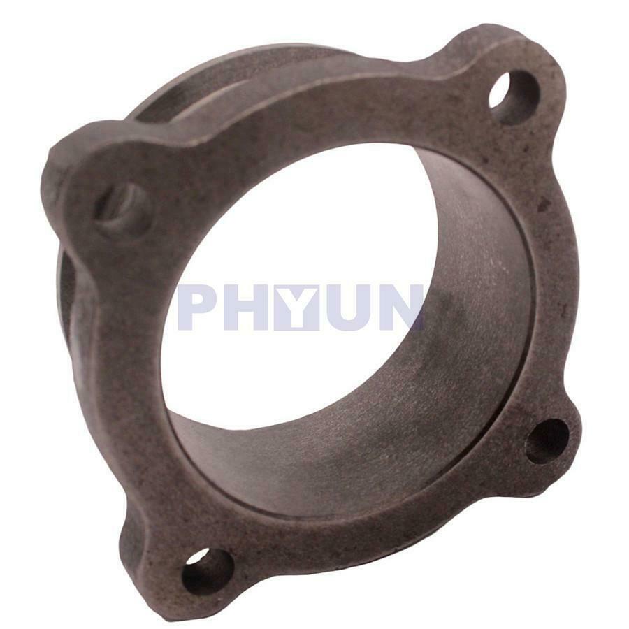 1x 4 Bolt Flange Adpater 2.5" to 2.5 Inch V Band For Car Turbo Exhaust Downpipes