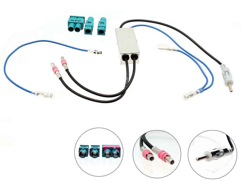 CT27AA76 CD RADIO ANTENNA AERIAL ADAPTER LEAD FITS SKODA ROOMSTER YETI