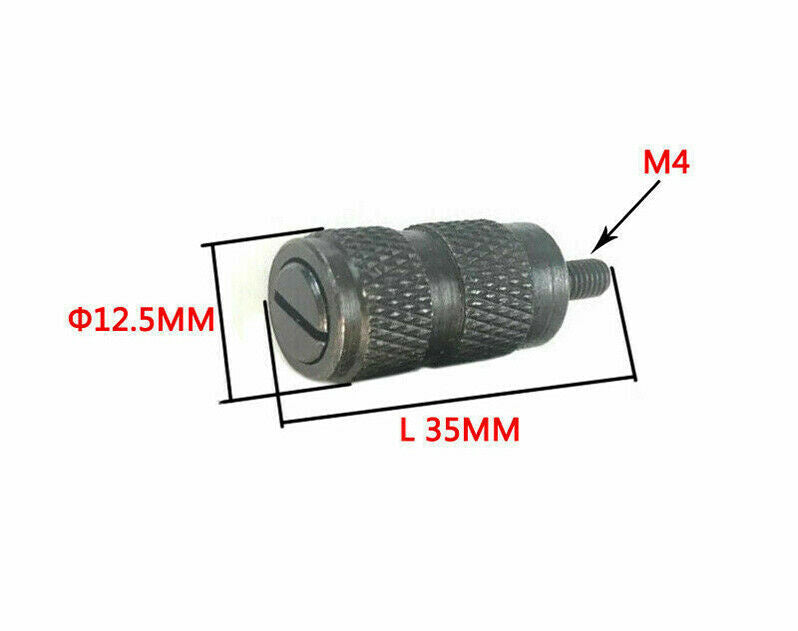Milling Machine J head Automatic Feed Bounce Plunger Gourd Pin + knob screw 2pc