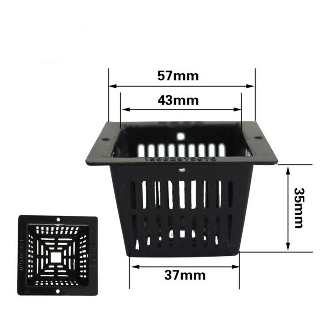 20Pcs Small Pond Planting Basket Kit, Solid  Soilless Cultivation Planting