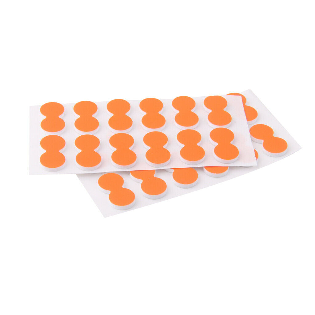 48 Orange+Green Pinch On Strike Indicators Stick on Float Fly Fishing Accessory