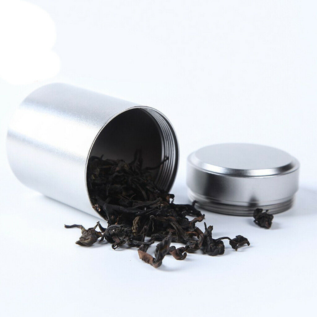 3pcs Aluminum Sugar Coffee Tea Tins Jars Candy Sealed Can Gift Box