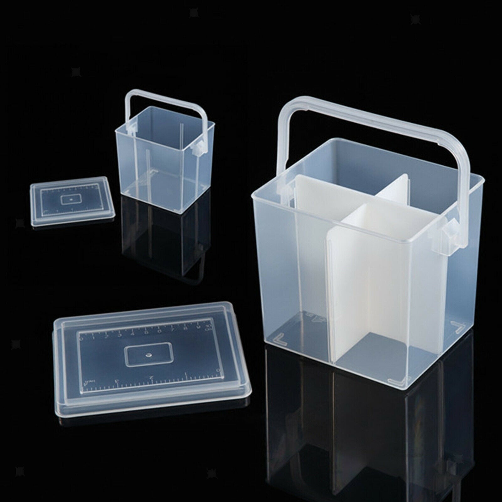 Portable Sewing Thread Storage Box Patchwork Case Holder Sorting Accessories