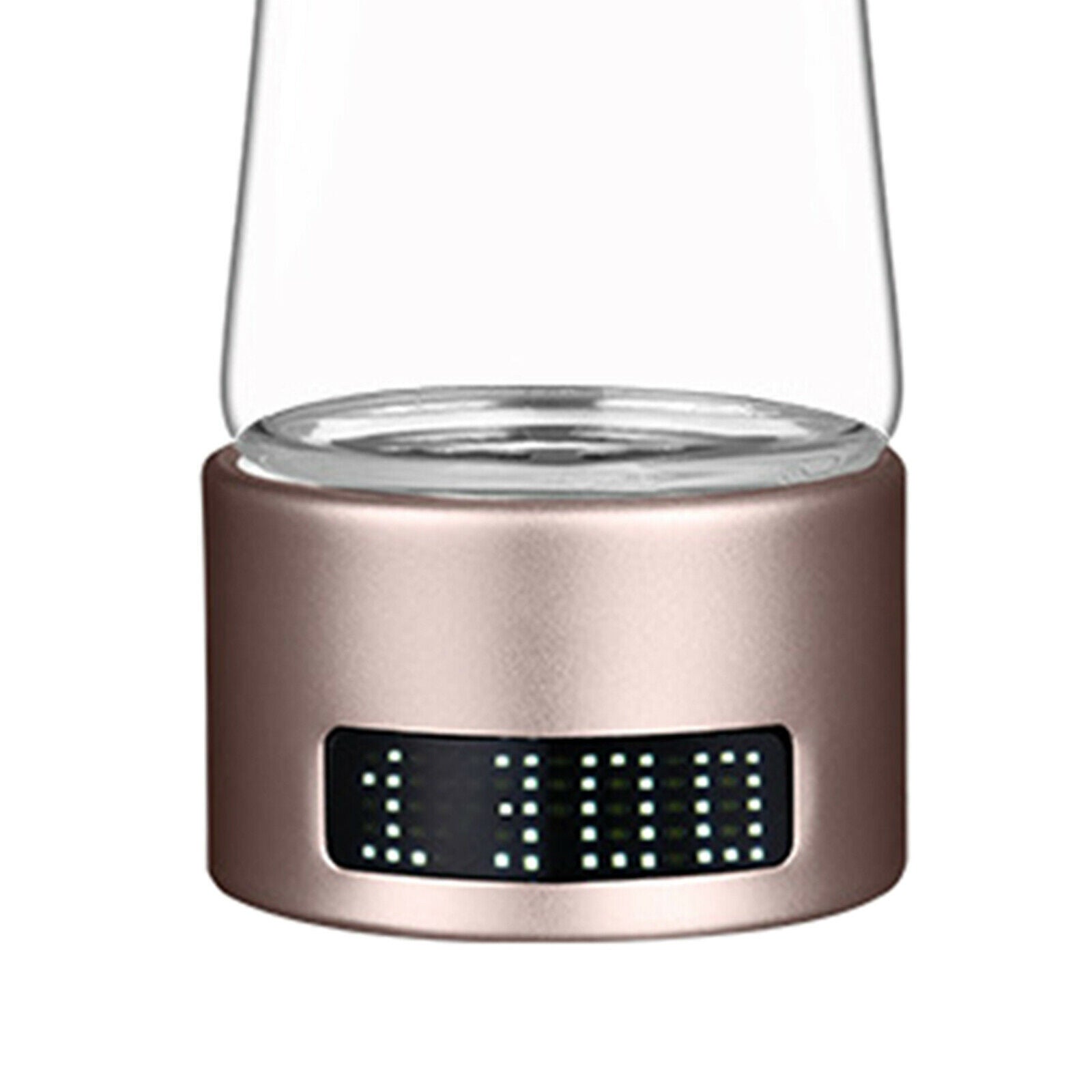 Hydrogen Rich Water Cup Rechargeable Ionizer Maker Antioxidants Office Car