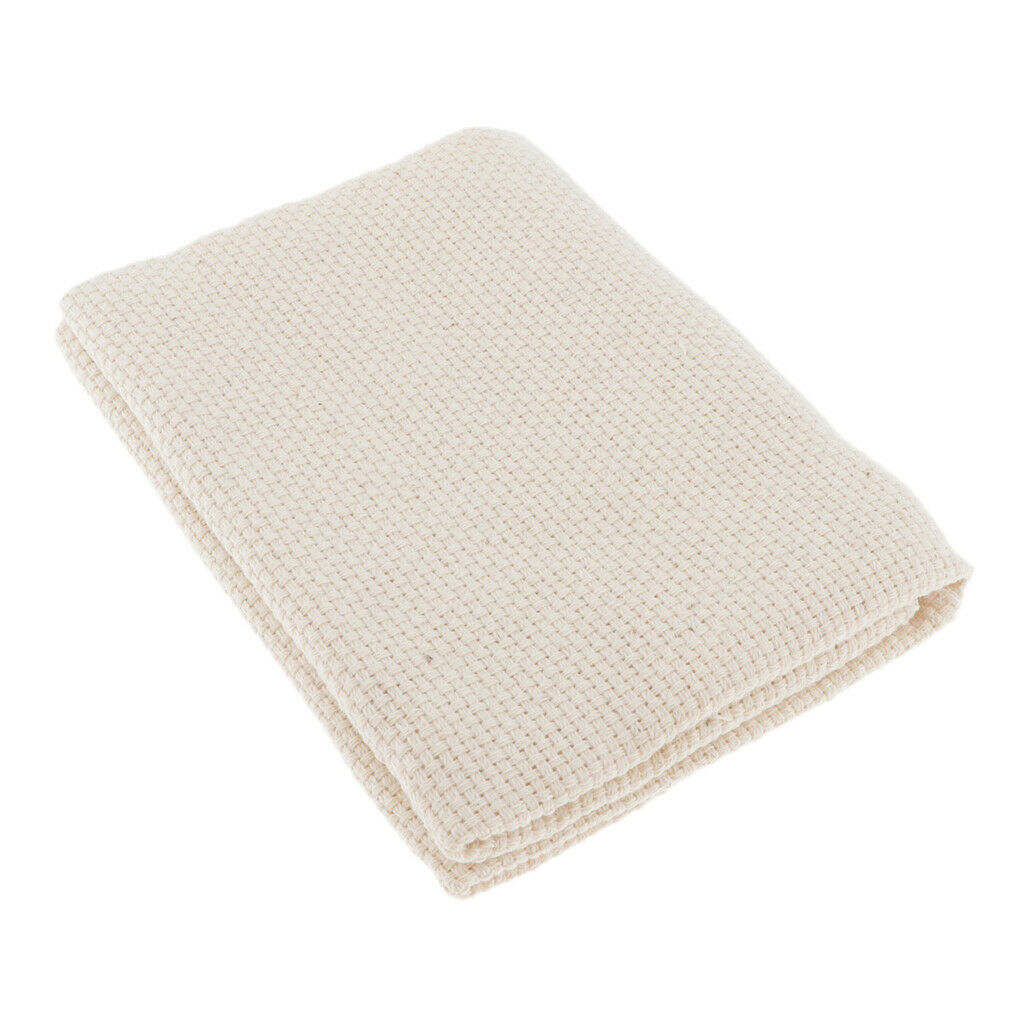 Cotton Monk's Aida Cloth for Embroidery/Rug Hooking/Punch Needling 30x34cm