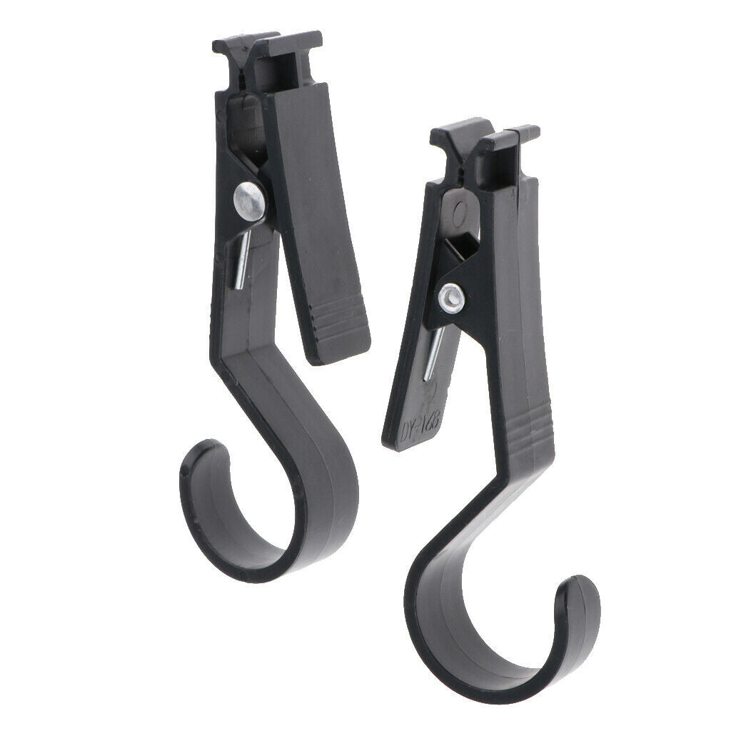 4 Pieces Outdoor Camping Awning Tent Clips Clasp Towels & Cups Hanging Hooks