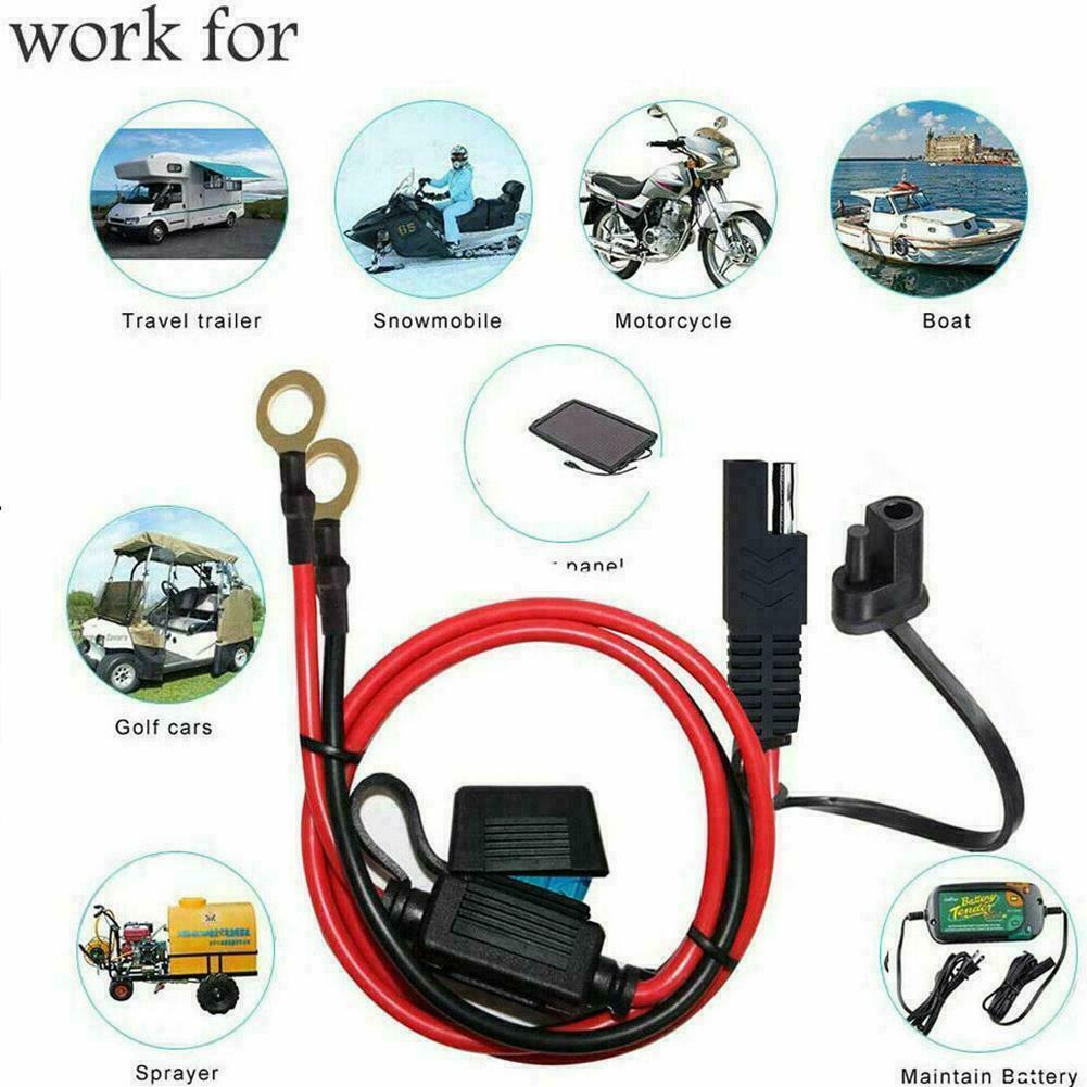 16AWG SAE to O Ring Cord SAE Connection Cables Adapter Sale Hot Charging S8E5
