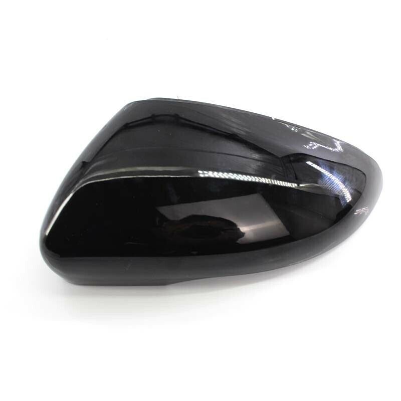 For VW Golf GTI MK6 2009-2013 Left Side Wing Mirror Cover Caps Gloss Black