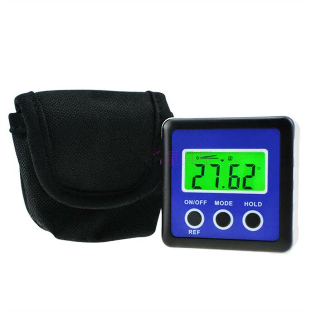 plastic digital protractor angle meter ruler Level Gauge Magnetic Base