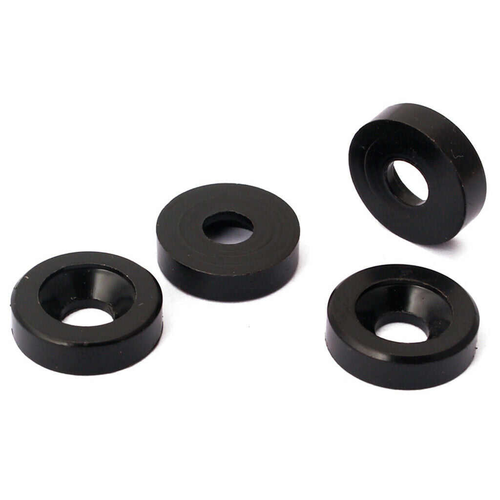 4Set   Neck   Joint   Bushings   And    - Electric   Guitar   Parts   Black