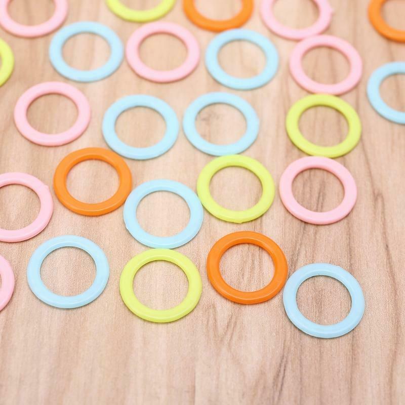 150pcs Round Knit Knitting Marking Circles Rings Marker Crochet Stitch DIY Craft