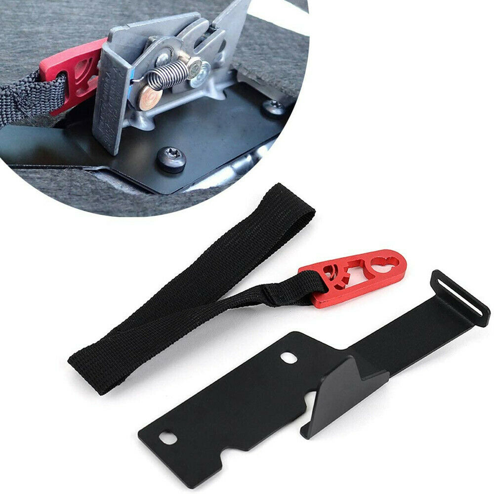 Rear Seat Release Strap Latch Kit For Ford F-150 2009-2018 F-250 F-350 2017-2019