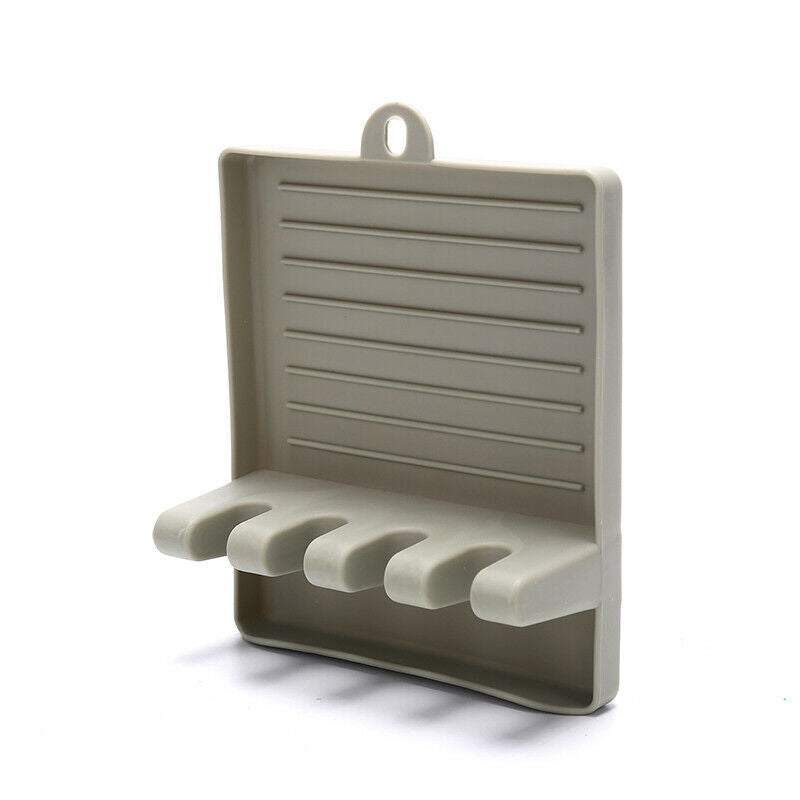 Kitchen Heat Resistant Spoon Rest Cooking Utensil Spatula Holder Storage .l8