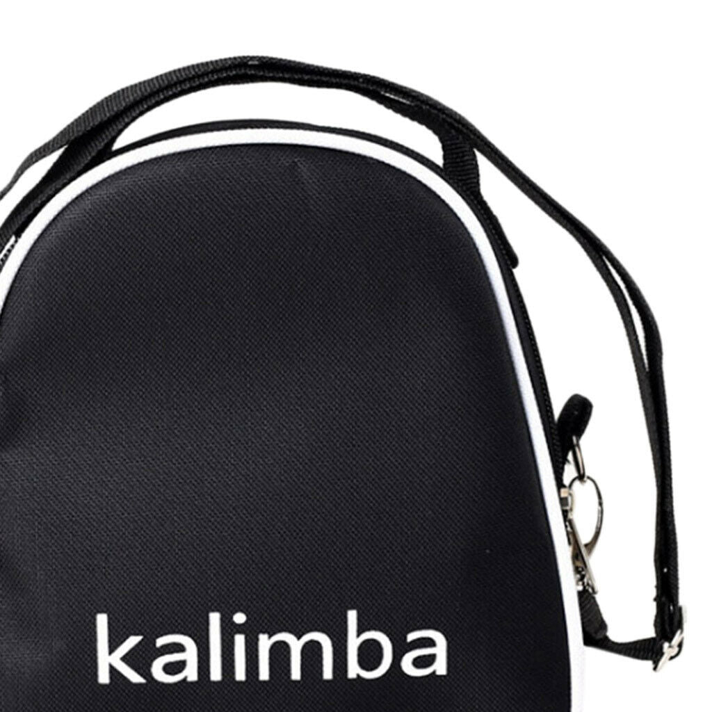 Kalimba Shoulder Bag Soft Case Oxford Cloth For 17/10/15 Key Finger Piano