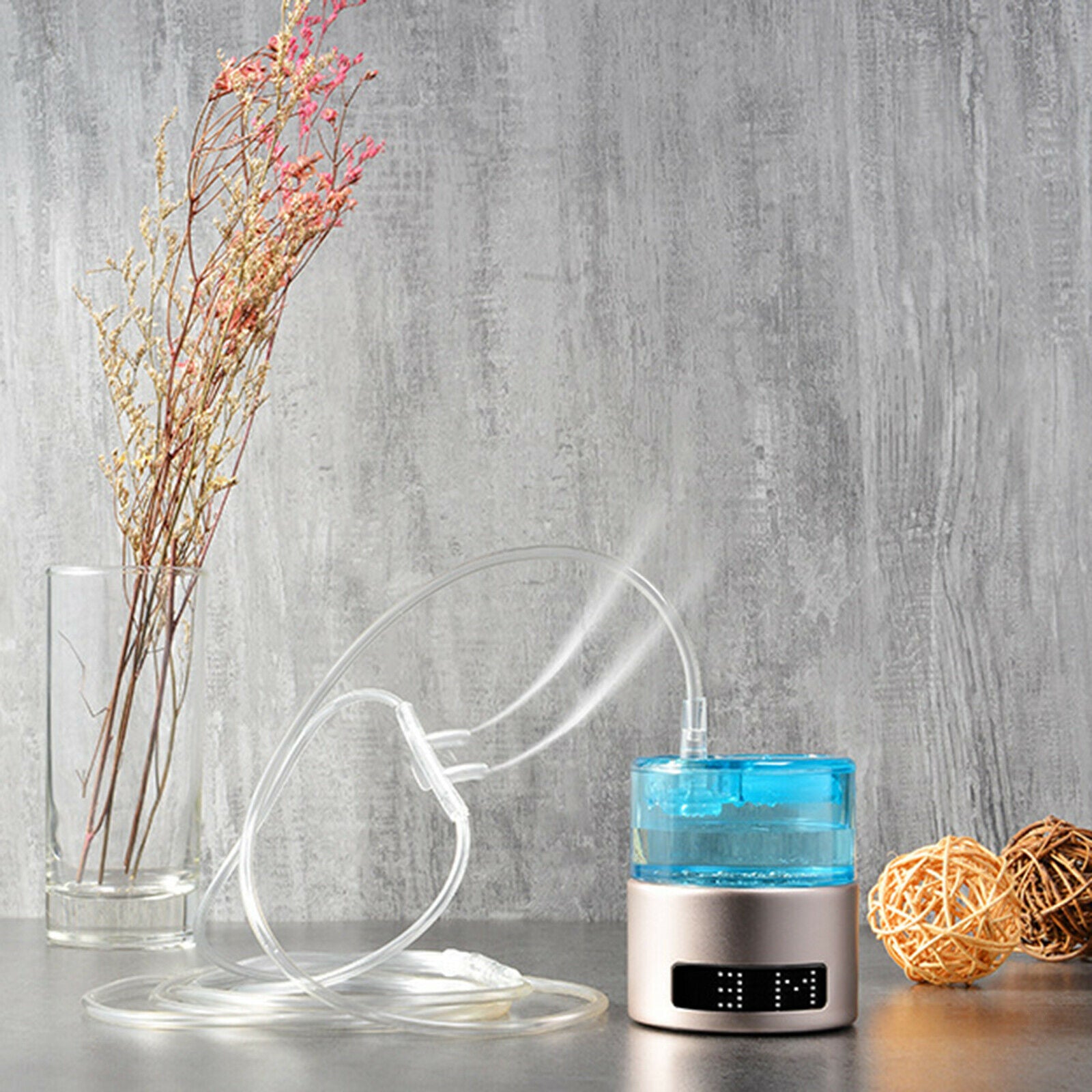 Hydrogen Rich Water Cup Rechargeable Ionizer Maker Antioxidants Office Car