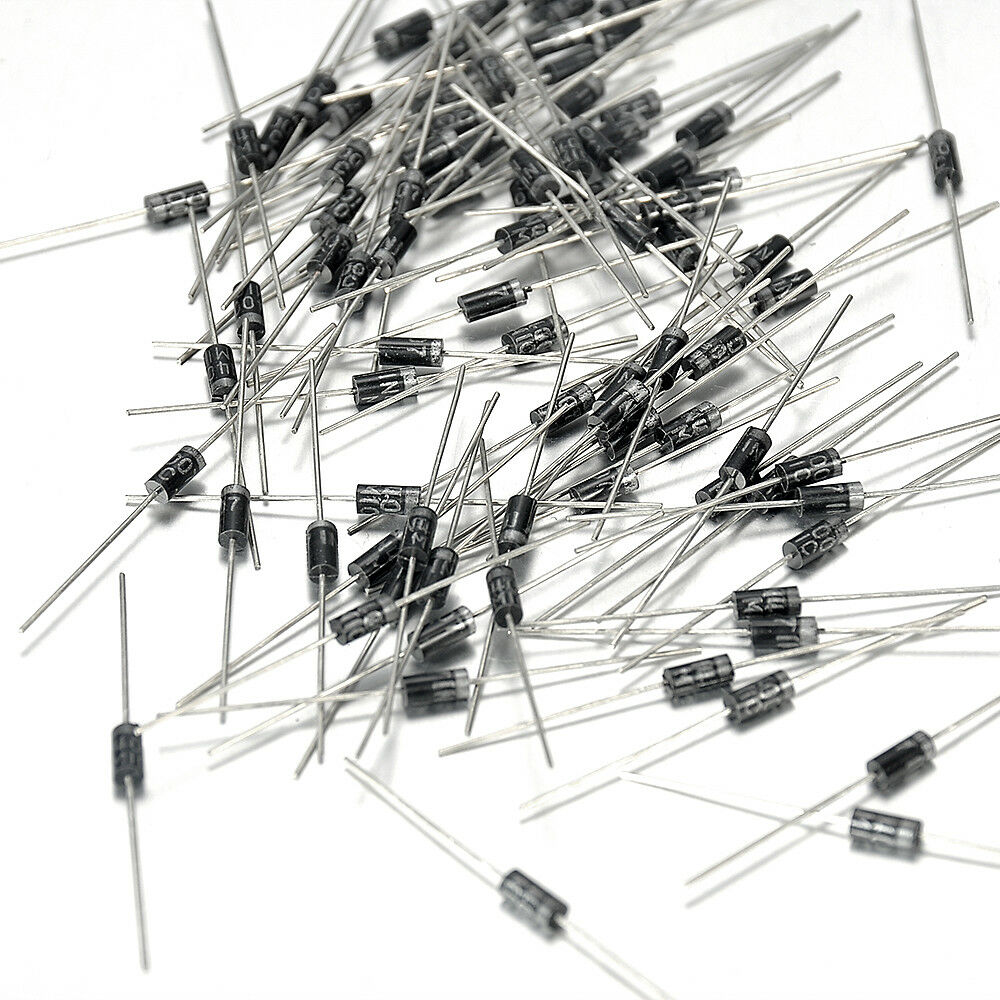 100PCS 1N4007 DO41 IN4007 1A1000V ART Diode Dioden Rectifier