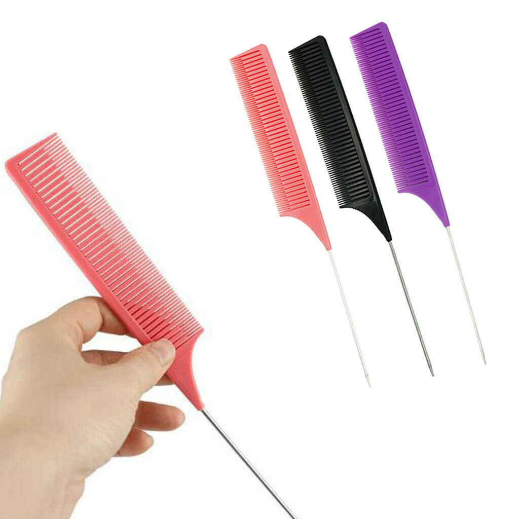 Section Weaving Highlighting Foiling Hair Combs Highlight Salon Barber Comb