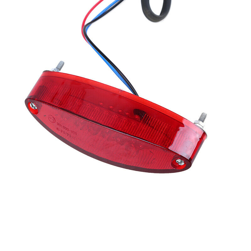 Motorcycle Universal LED Integrated Tail LightÂ Brake Lamp License Plate Holder