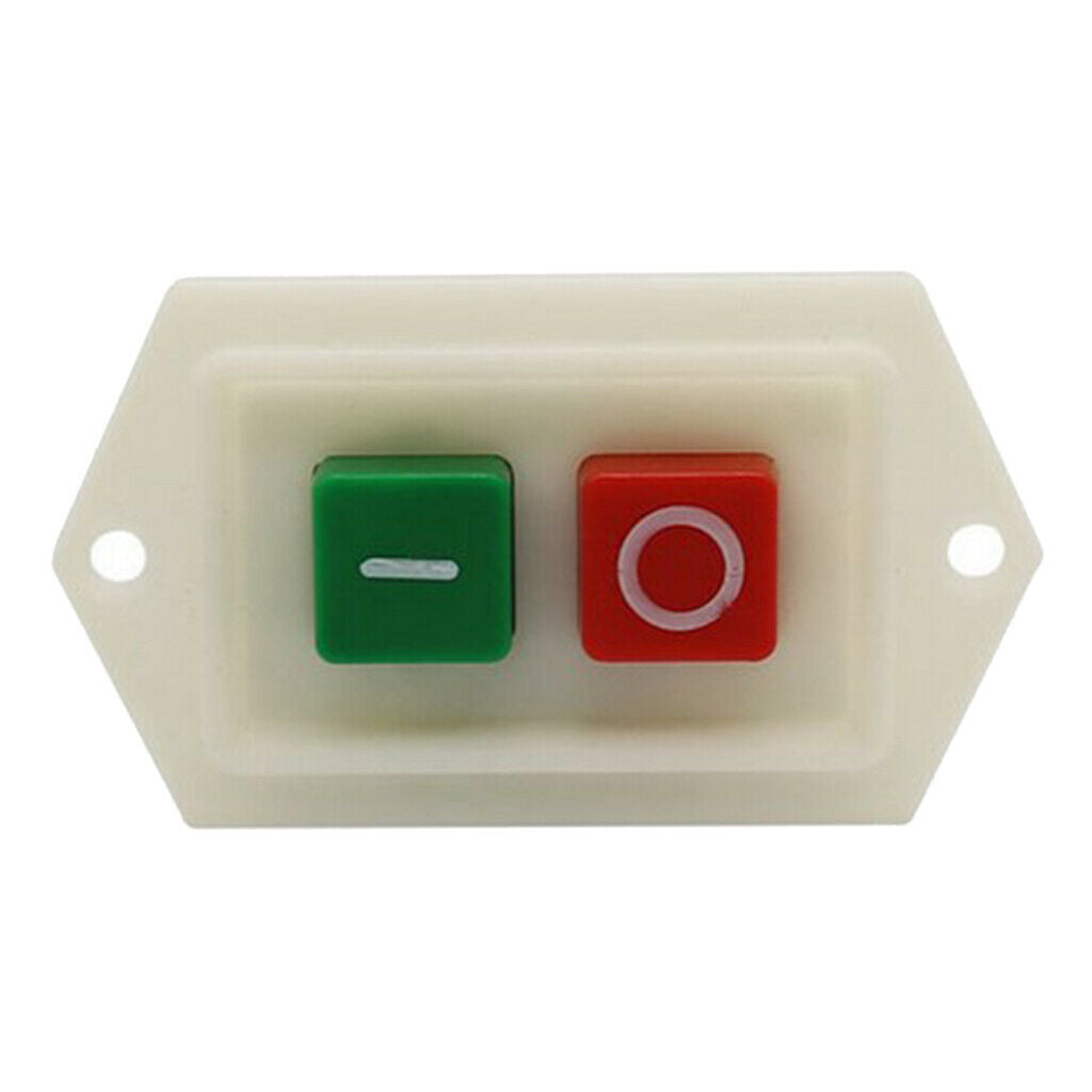 1pc Drill Press Switch On/Off Start Push Button LC310 220/380V Red/Green