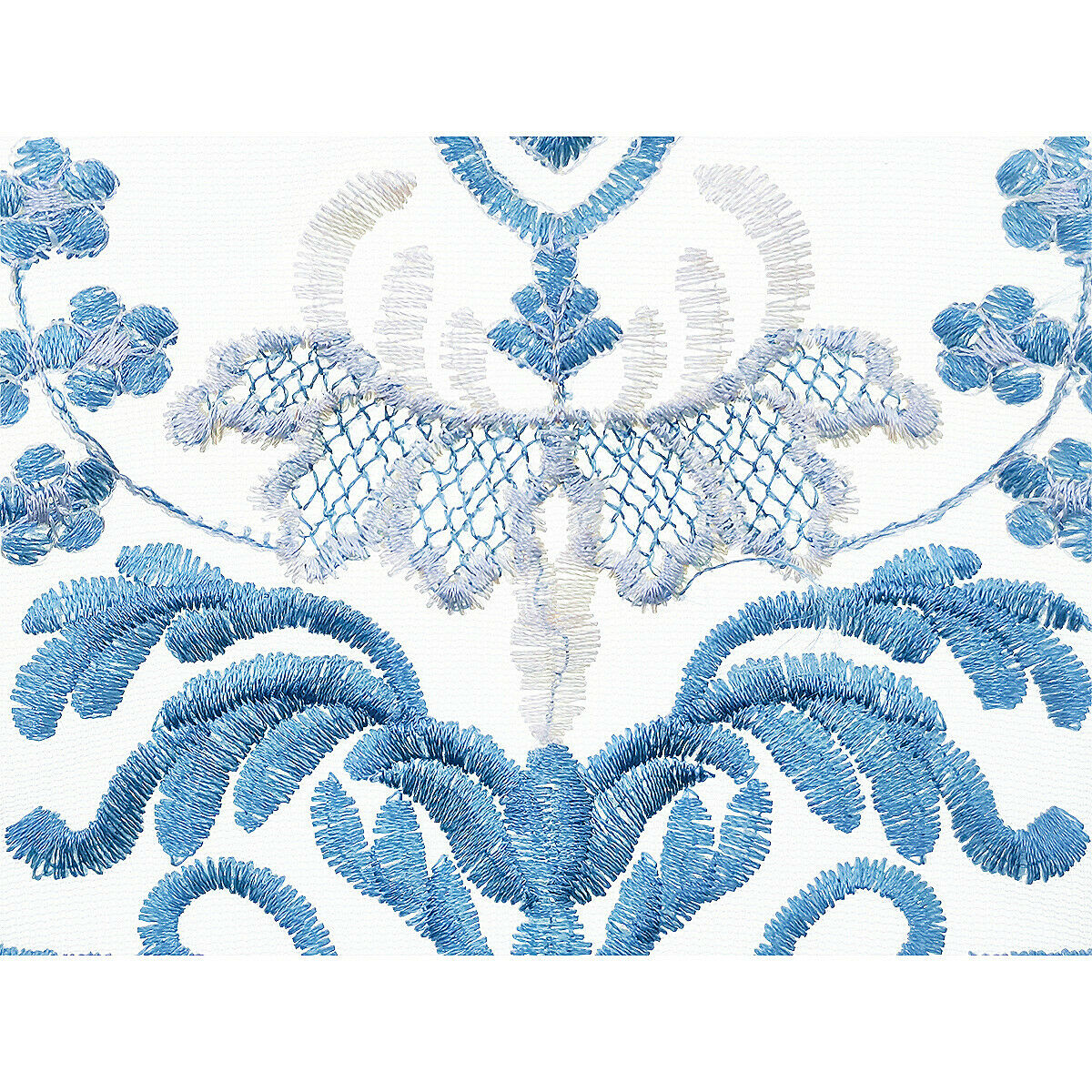 1Yard Embroidery Lace Trim Fabric Ribbon DIY Wedding Dress Sewing Edge 21cm Wide