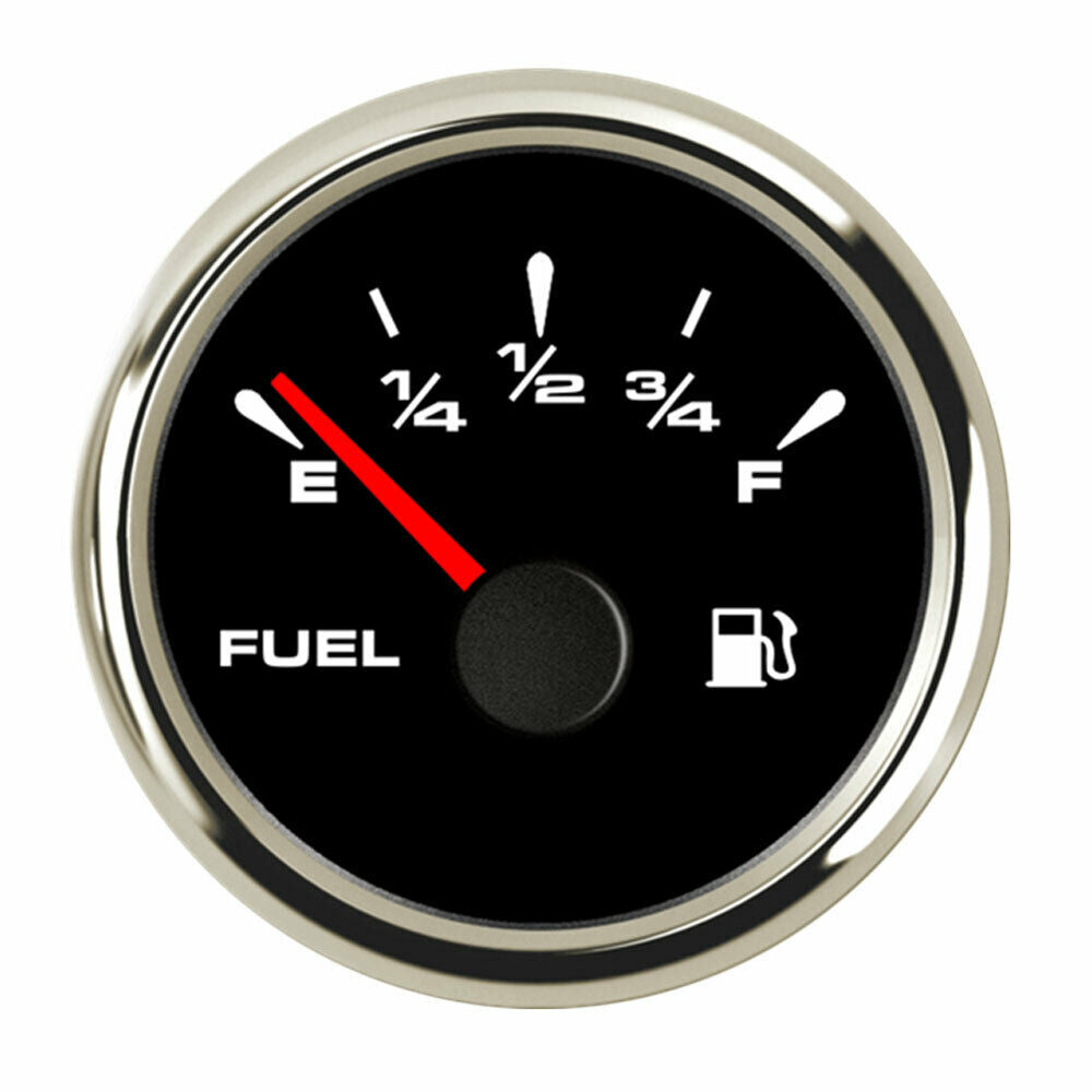52mm 2-1/16" fuel level gauge 73-10ohms 0-90ohm 10-180 0-190 240-33 7 colors led