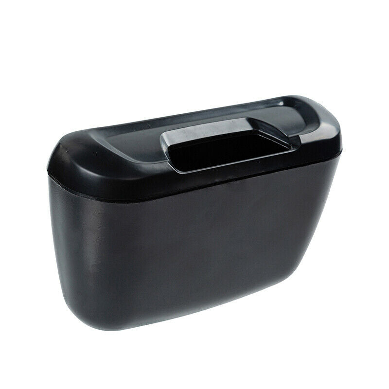 Black Auto Car Home Waste Trash Rubbish Bin Can Storage Holder Garbage Dust Box