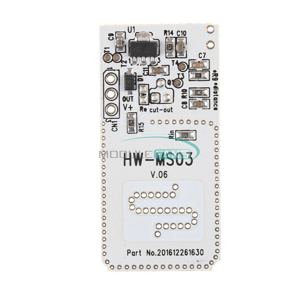 2.4-5.8GHz HW-MS03 High Performance Microwave Radar Sensor Module For Arduino