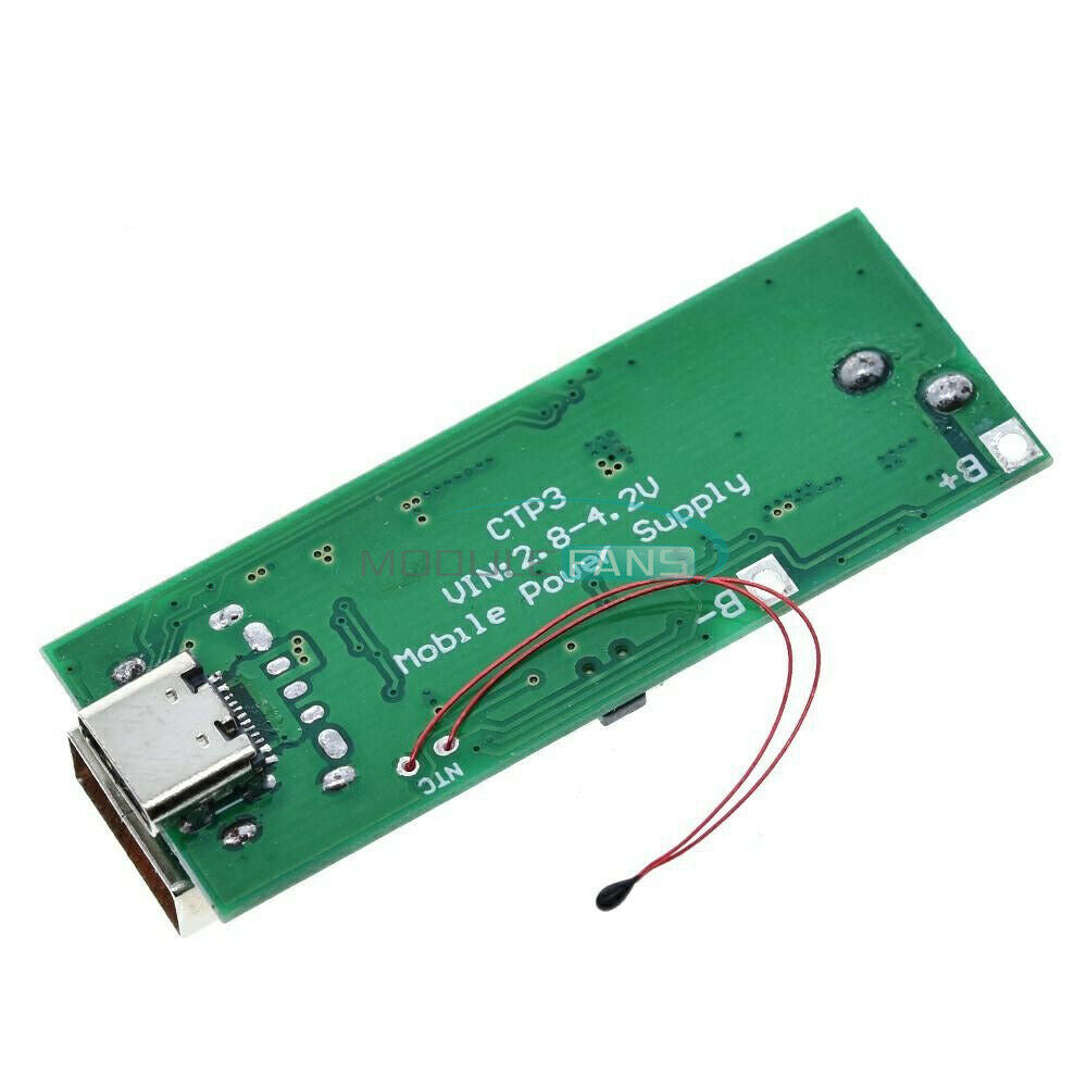 QC3.0 QC4.0 Type-C Double Way PD Power Bank Quick Charge 3.7V to 5V 9V 4.5A 18W